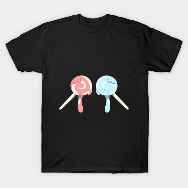 Lollichop Grouped (V.1) T-Shirt by StarStruckSocks